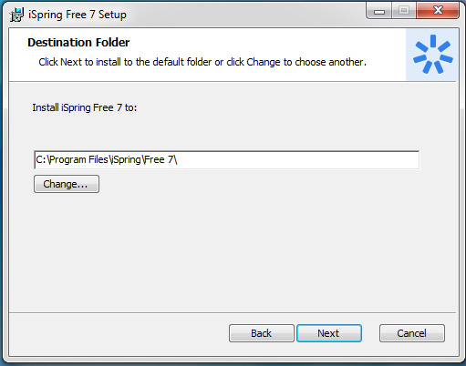 Langkah 2 Instal iSpring
