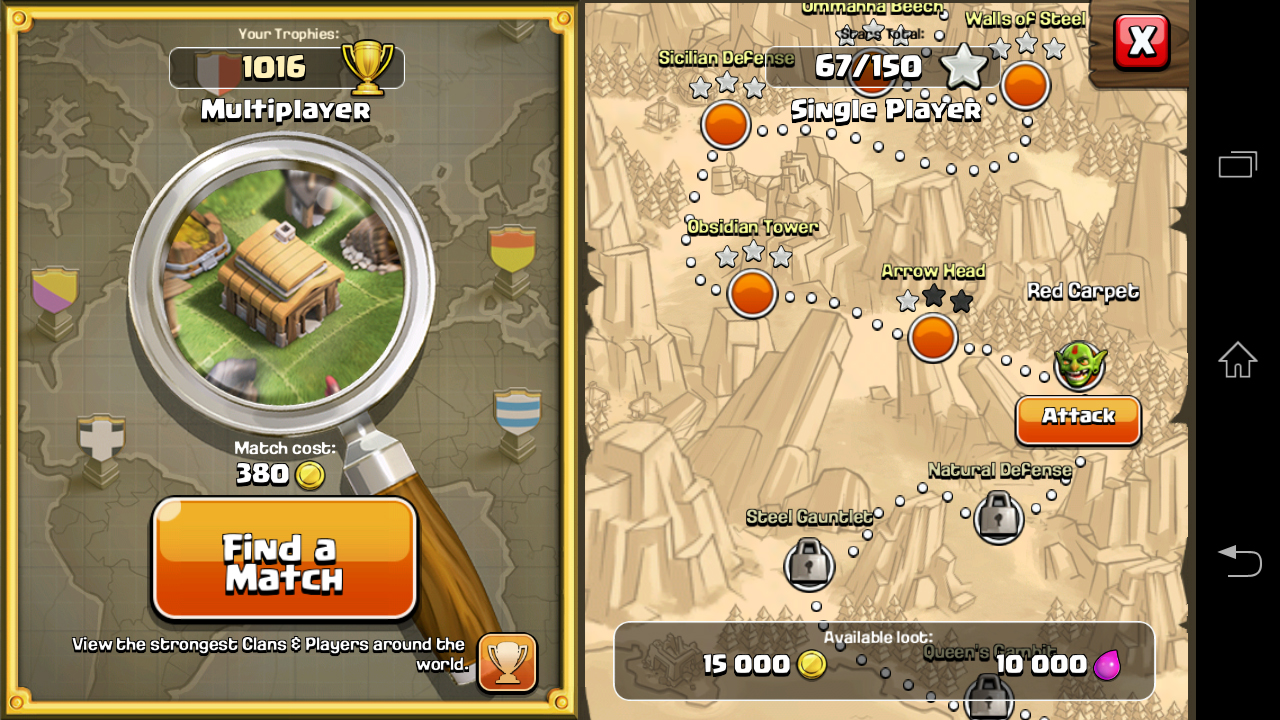 Attack Single Mission