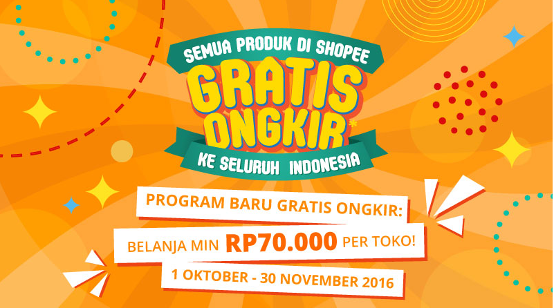 shopee gratis ongkir
