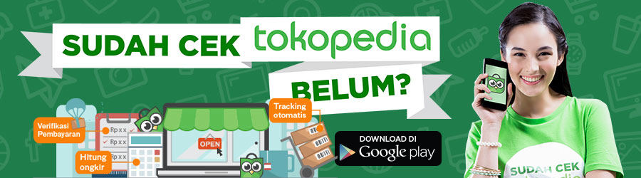 sudah cek tokopedia belum