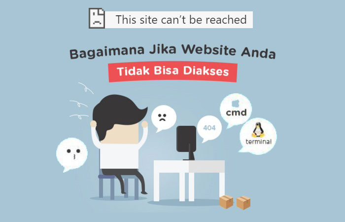 web tidak bisa diakses