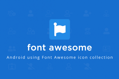Menggunakan Ikon Font Awesome di Android Studio