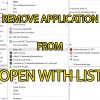 tampilan remove apps list